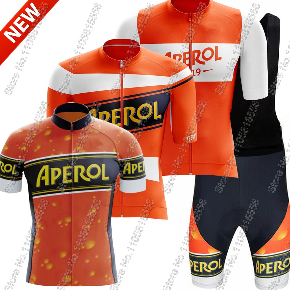 ชุดเสื้อปั่นจักรยาน Aperol 202 - Cycling Gear Jersey บทวิจารณ์และราคา