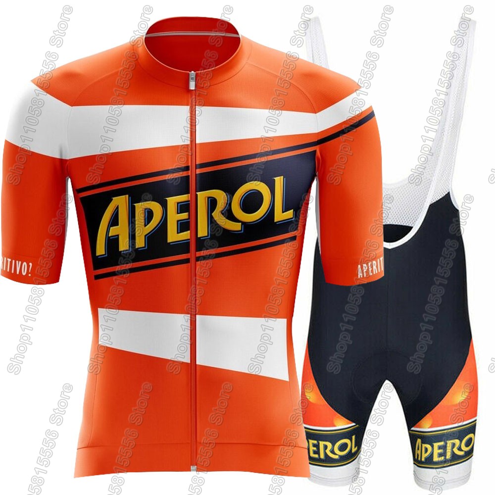 ชุดเสื้อปั่นจักรยาน Aperol 202 - Cycling Gear Jersey บทวิจารณ์และราคา