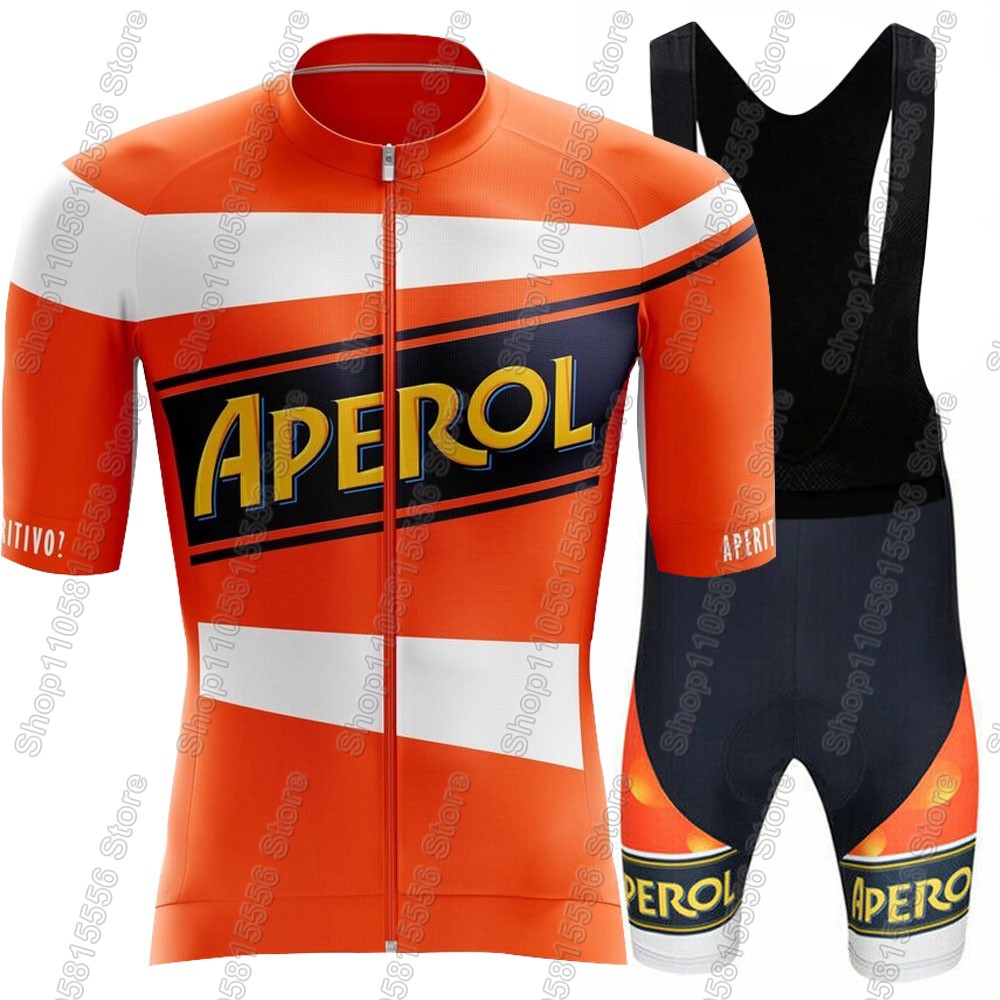 ชุดเสื้อปั่นจักรยาน Aperol 202 - Cycling Gear Jersey บทวิจารณ์และราคา